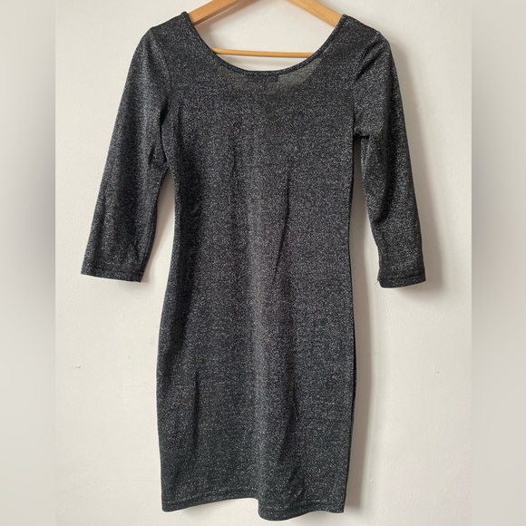 Sparkly & Fitted Mini Dress Size XS - Picture 3 of 3